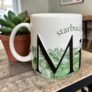 Starbucks Milano Mug 2002 Barista Italian Edition Coffee Cup EUC